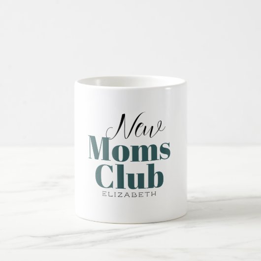 Nouveau club maman Calligraphie monogramme tasse d (Centre)