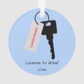 Nouveau conducteur, côté droit - Garçon (dos)