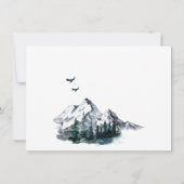 Nouveau cou de la carte de Faire-part mobile Woods (Dos)