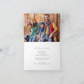 Nouveau cou de la forêt Photo Moving Faire-part (Intérieur)