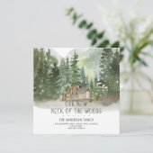 Nouveau cou du Faire-part de déplacement de la mon (Debout devant)