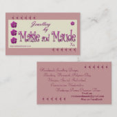 nouveau courrier de carte de visite (Devant / Derrière)