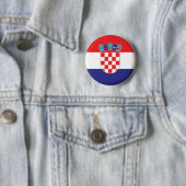 NOUVEAU ! ! - CROATIE NIP BADGE DE RETOUR (En situation)