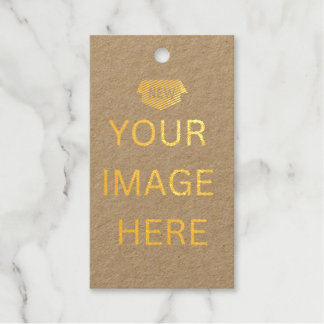 NOUVEAU ! Étiquettes Cadeaux en Papier Aluminium O