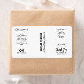 Nouveau Étiquettes de bouteille de gouttelette bla (En situation)