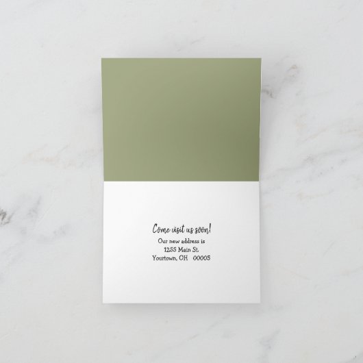 Nouveau Faire-part (Intérieur)