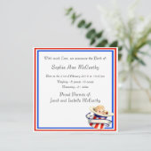 Nouveau Faire-part bébé (Debout devant)