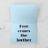 Nouveau faire-part bébé (Intérieur)