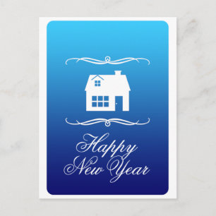 nouveau faire-part d'adresse de bonne année