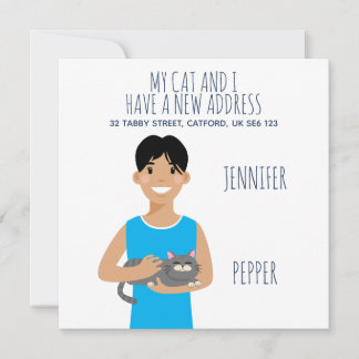 Nouveau Faire-part d'adresse personnalisé