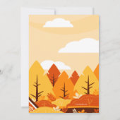 Nouveau Faire-part d'automne (Dos)