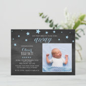 Nouveau faire-part de bébé/carte de remerciements (Debout devant)