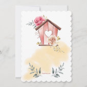 Nouveau Faire-part de déménagement de l'amour à la (Dos)