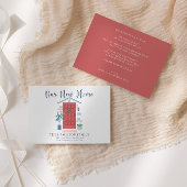 Nouveau Faire-part de déplacement de la porte avan