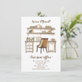 Nouveau Faire-part de déplacement Office (Debout devant)