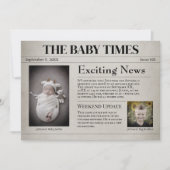 Nouveau Faire-part de naissance bébé (Devant)