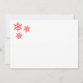 Nouveau Faire-part de naissance de Noël pour bébé (Dos)
