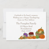 Nouveau Faire-part Thanksgiving (Dos)