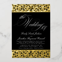 Nouveau Formele Kalligrafie Elegant Classic Zwart