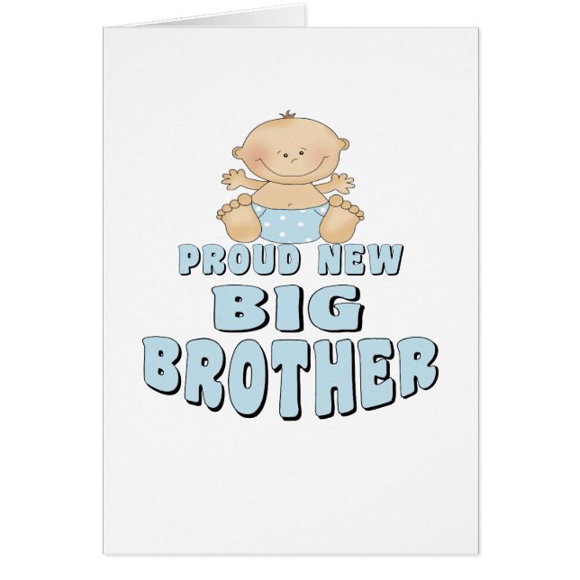 Nouveau garçon fier de frère (Devant)