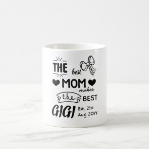 NOUVEAU GIGI MUG - Personnalisé pour grand-mère, N