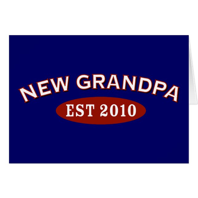 Nouveau grand-papa 2010 (Devant horizontal)