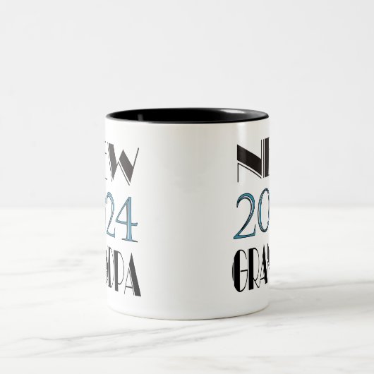 Nouveau grand-père Mug 2024 (Centre)