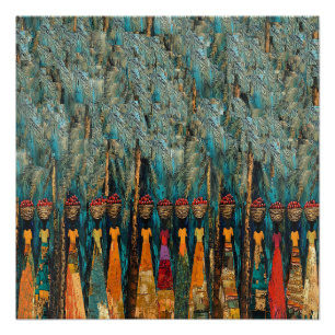 NOUVEAU HAITI unique, Aruba, Antigua Poster