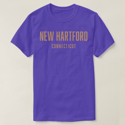 Nouveau Hartford Connecticut TShirt (Design devant)