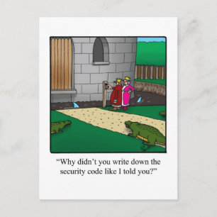 Nouveau Home Annouement Carte Postale Castle Code 