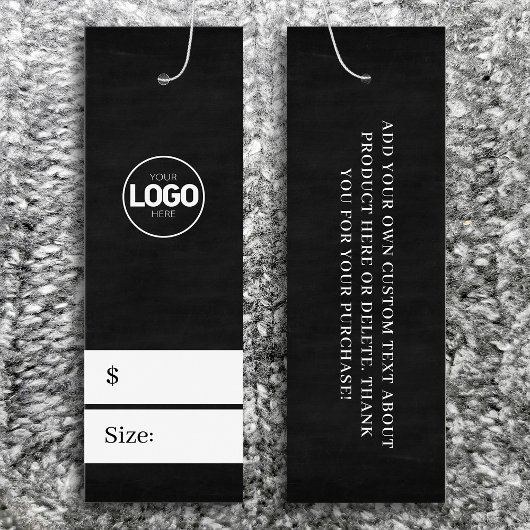 Nouveau logo Chalkboard Taille des vêtements Prix