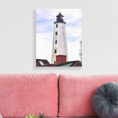 Nouveau London Harbour Lighthouse CT toile enroulé (Insitu(Salon))