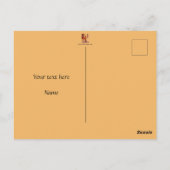 Nouveau look Halloween carte postale (Dos)