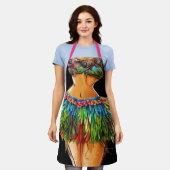 Nouveau Luau ou tablier de rire de cuisine (Porté)