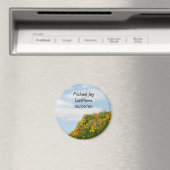 Nouveau magnets de naissance de bébé Nom Date de n (In Situ (Lave-vaisselle))