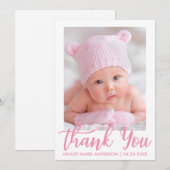 Nouveau manuscrit de roses pâles de Merci (Devant / Derrière)