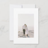 Nouveau Mariage Fleurs RSVP (Dos)