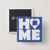 Nouveau-Mexique Accueil Heart State Button Badge P (Devant & derrière)