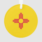 Nouveau-Mexique État Drapeau (dos)