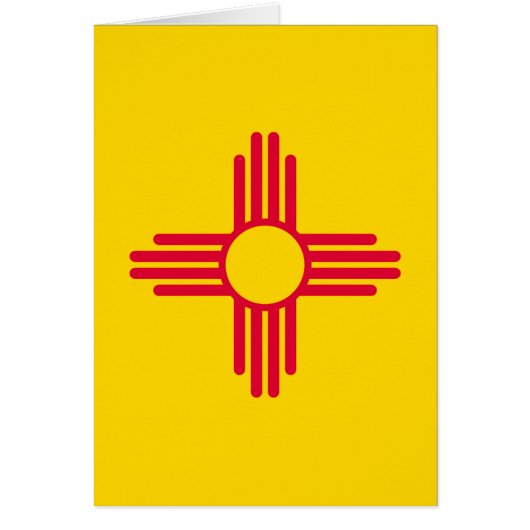 Nouveau-Mexique État Drapeau (Devant)
