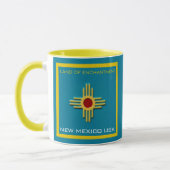 Nouveau-Mexique Pays de l'enchantement café Mug (Gauche)