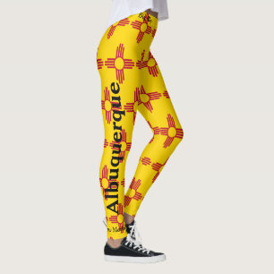 Nouveau-Mexique Père Noël Fe Leggings Running Pant