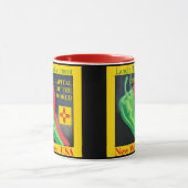 Nouveau-Mexique Rouge ou Vert Chili Coffee Cup Mug (Centre)