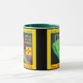 Nouveau-Mexique Rouge ou Vert Chili Coffee Cup Mug (Centre)