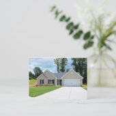 Nouveau modèle carte de visite à domicile (Debout devant)