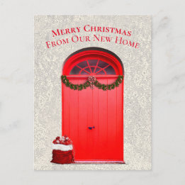 Nouveau modèle de portes rouges pour les fêtes