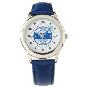 NOUVEAU ! Montre à bracelet en cuir pour enfants -