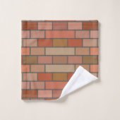 Nouveau Motif de conception de mur de briques (Gant de toilette)