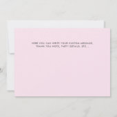 Nouveau-né Baby 4 Photo Collage Faire-part de nais (Dos)