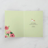 Nouveau-né Baby Boy Girl Animals Carte de félicita (Intérieur)